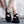 Load image into Gallery viewer, Black Ballet Grip Socks
