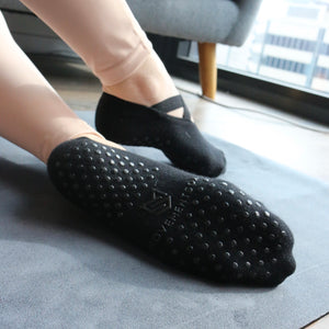 Black Ballet Grip Socks